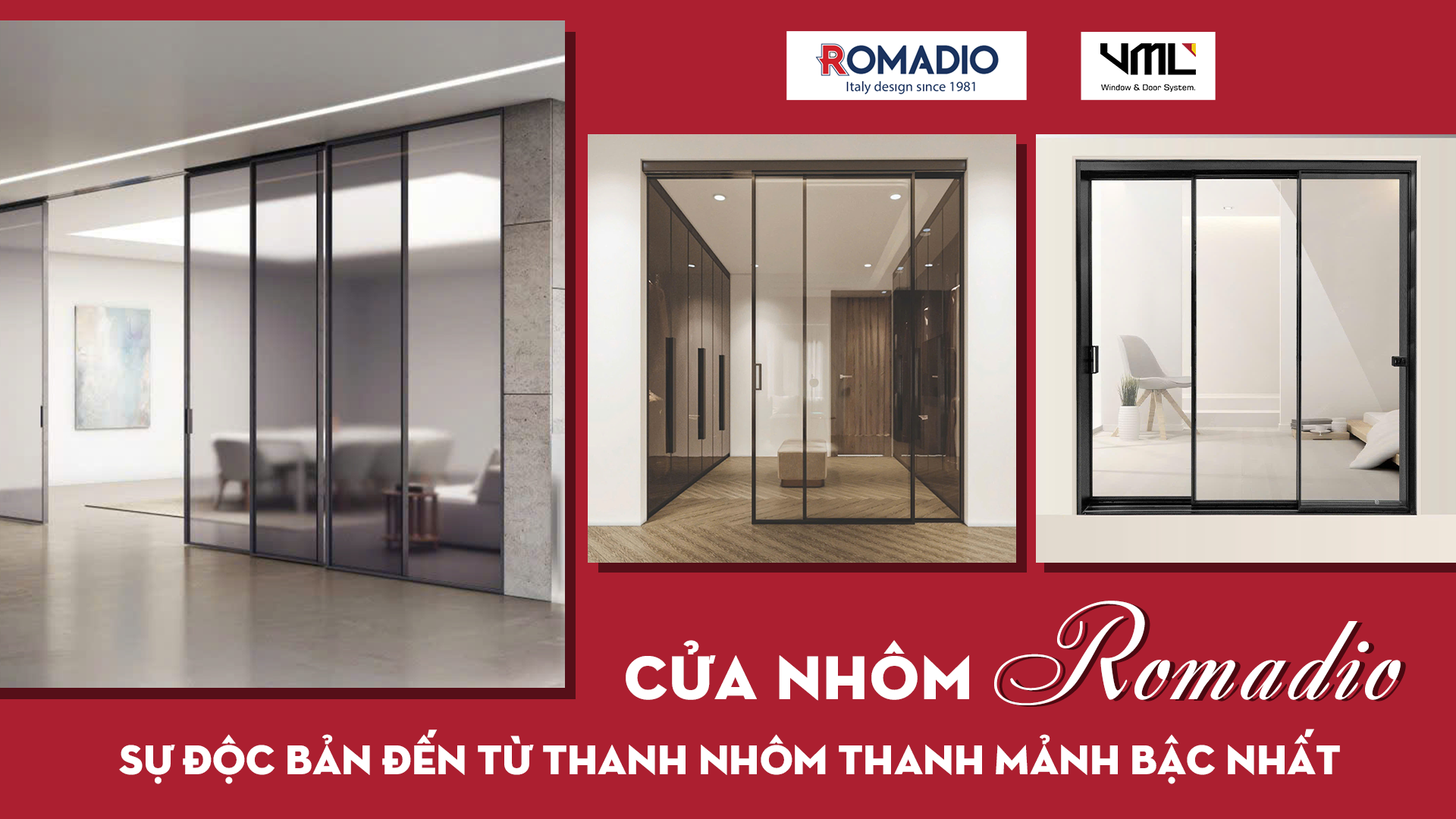 CỬA NHÔM ROMADIO