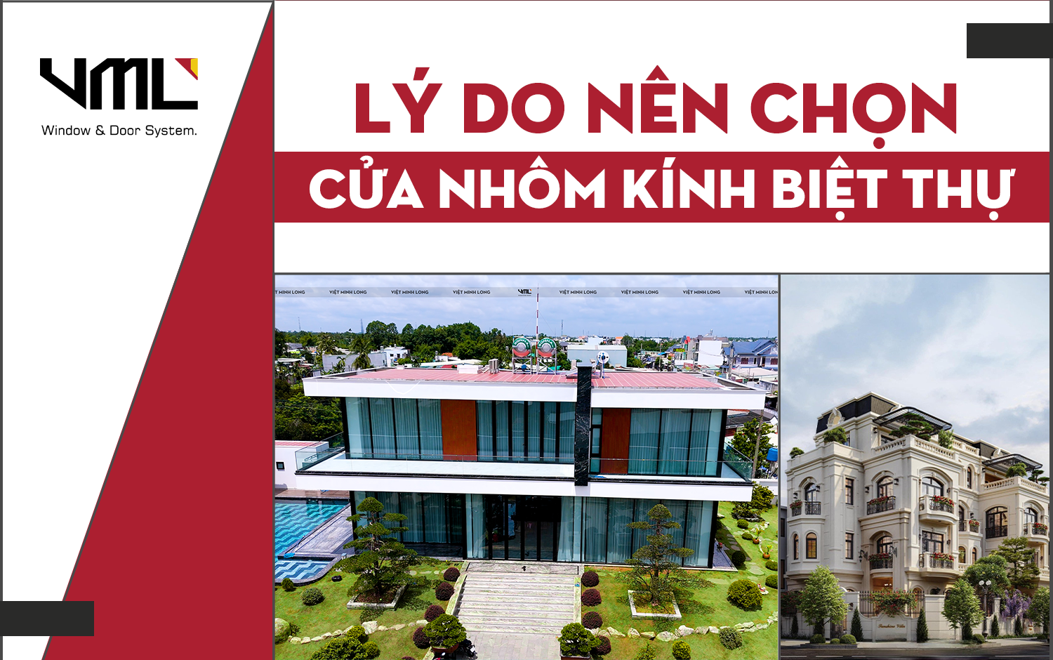 5 Lý Do Cửa Nhôm Kính Biệt Thự Được Ưu Ái