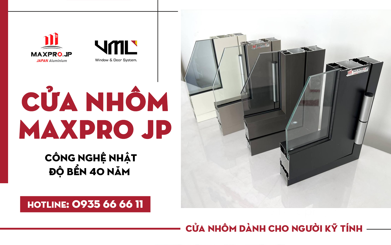 CỬA ĐI MAXPRO JP CÔNG NGHỆ NHẬT BẢN – CAM KẾT ĐỘ BỀN